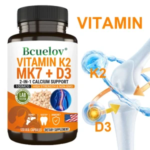 Vitamin D3 + K2 Capsules